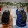 © Marco Keyze — Mariana from Egypt and Odila from El Salvador decorating the asylum centre  for Christmas – this year, a celebration free from fear