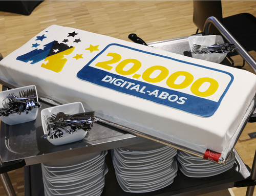20.000 digital-abos cake